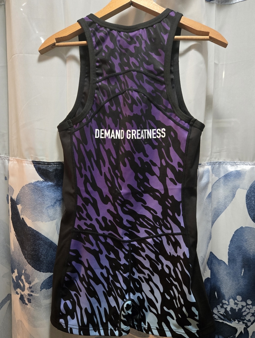 A7 Rausch Violet Tiger Singlet - Picture 2 of 3